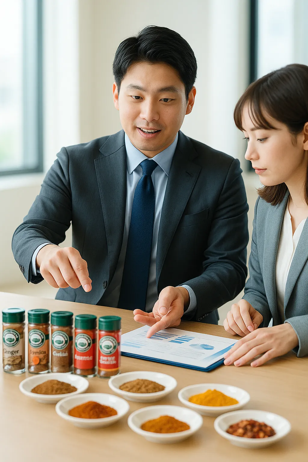 香料・食品原料販売について